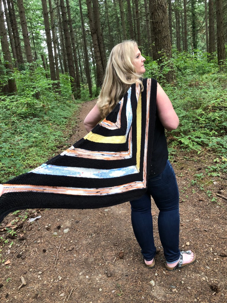 The Shawl You're Looking For, outstretched