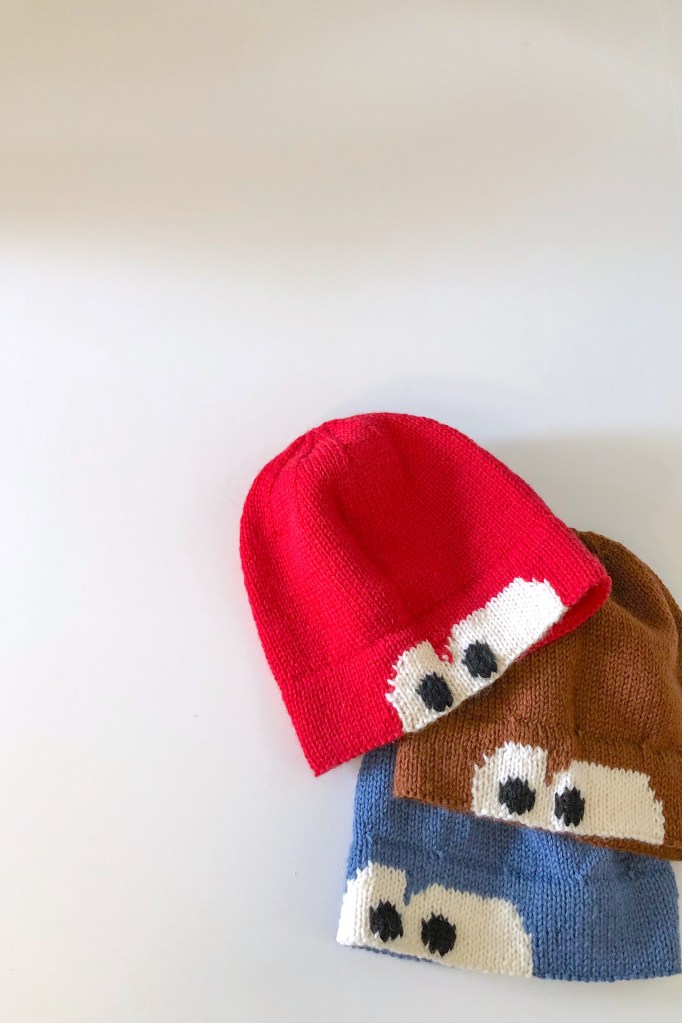 three car eyes hats