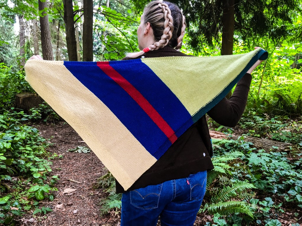 mulan inspired warrior shawl
