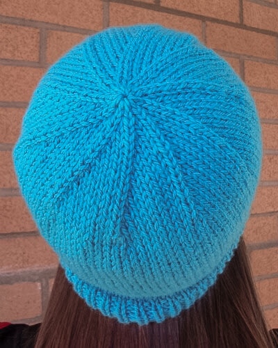 basic stocking cap on model