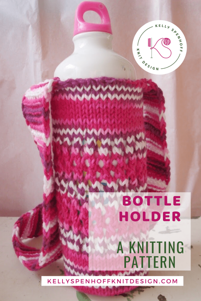 knit bottle Pin