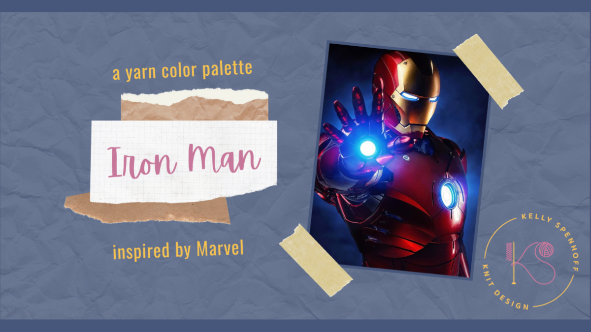 Iron Man yarn color palette
