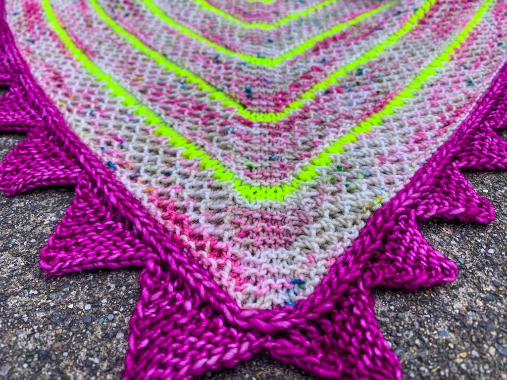 Knit Love Frenzy close up