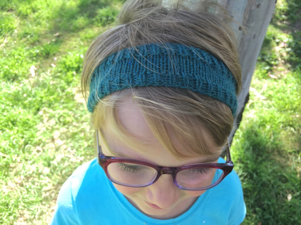 free knit headband pattern