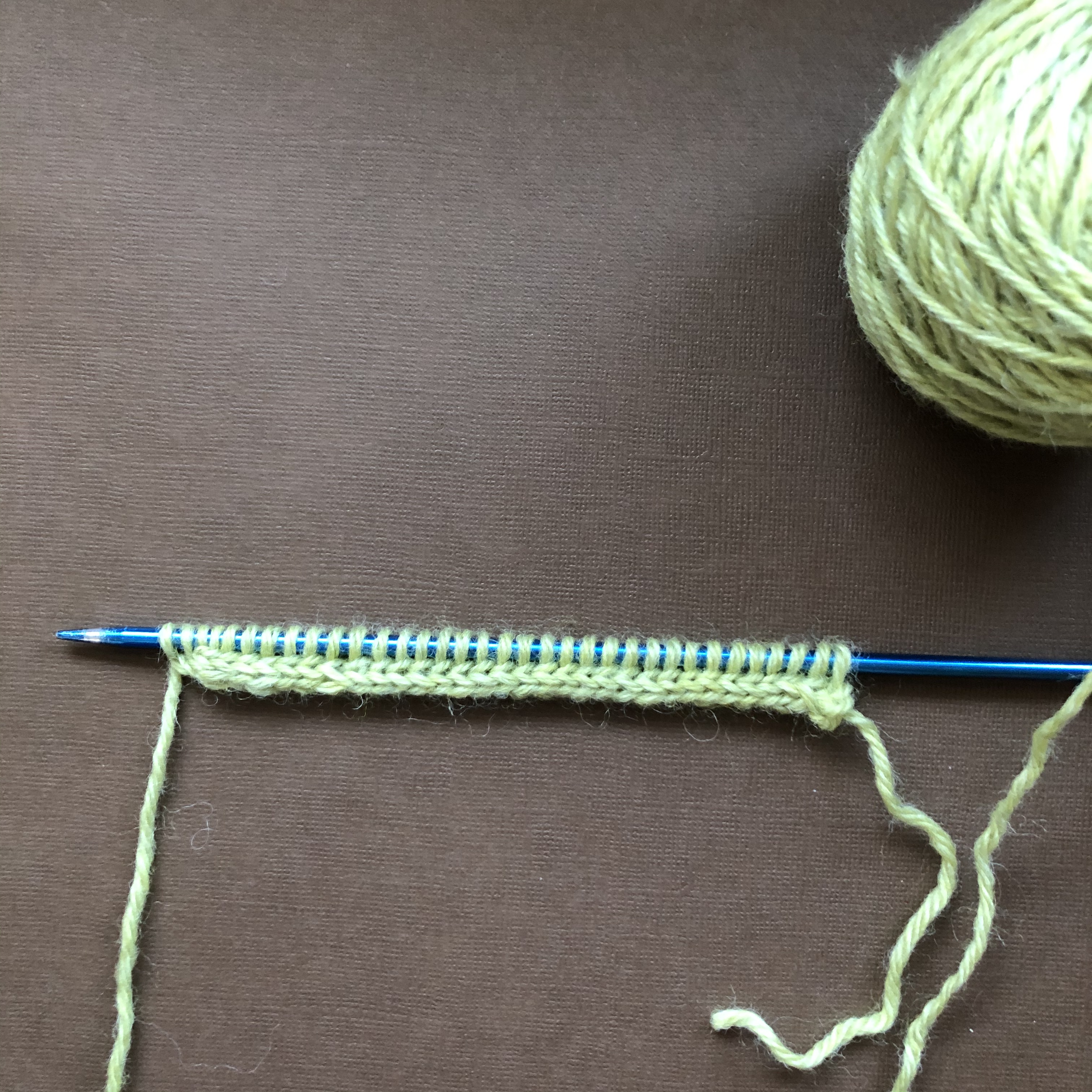 finished i-cord cast on