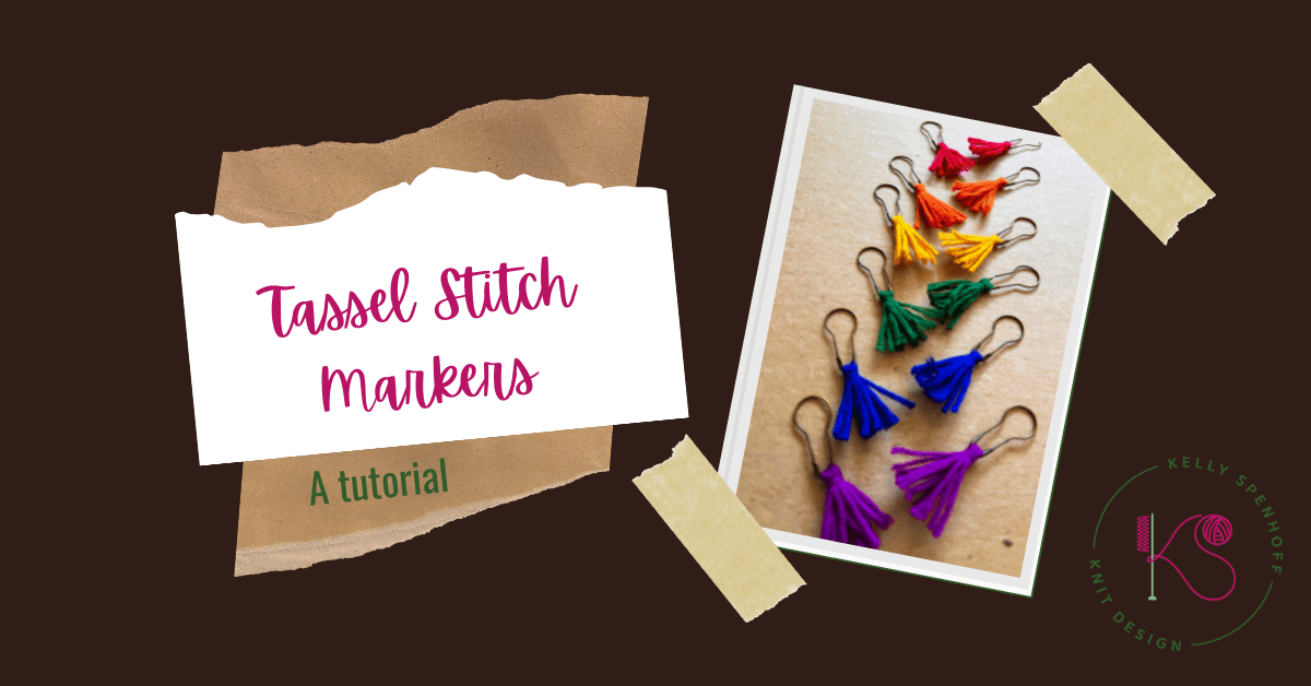 Tassel stitch marker tutorial featured photo