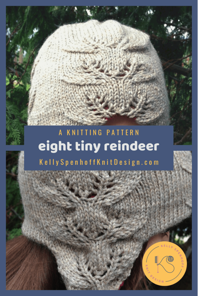 Eight Tiny reindeer pin image