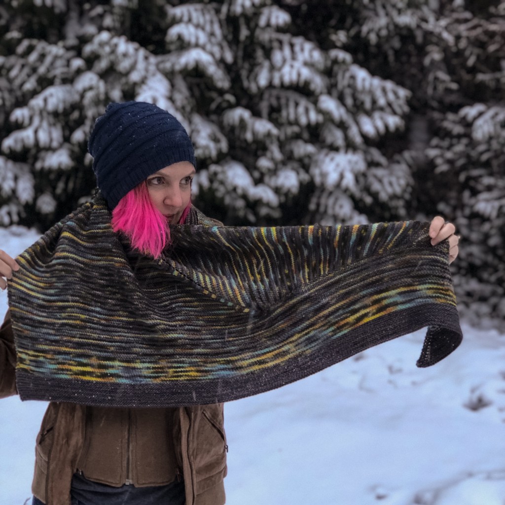 Everywhen shawl pattern